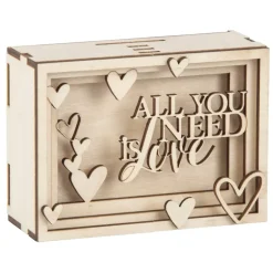 Kit 3D de madera Love
