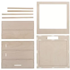 Kit 3D de madera Marco