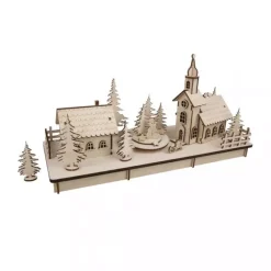 Kit 3D de Madera Pueblo Alpino Rayher