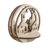 Kit 3D De Madera Pueblo de Invierno Rayher