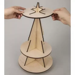 Kit 3D de Madera Árbol de Navidad Rayher