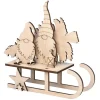Kit 3D de Madera Trineo con Gnomos Rayher