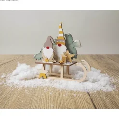 Kit 3D de Madera Trineo con Gnomos Rayher