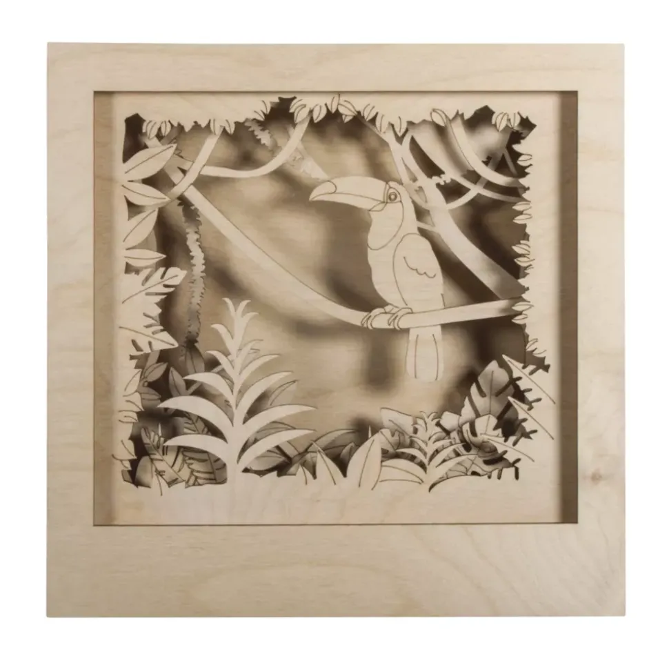 Kit 3D de madera Tucán