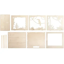 Kit 3D de madera Tucán