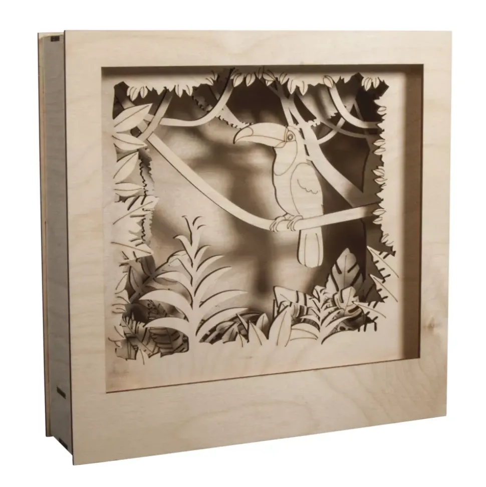 Kit 3D de madera Tucán