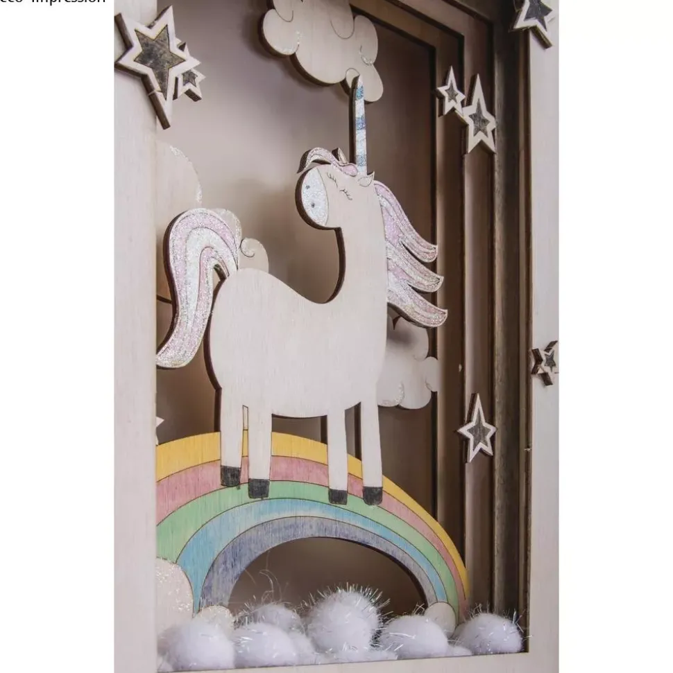 Kit 3D de madera Unicornio