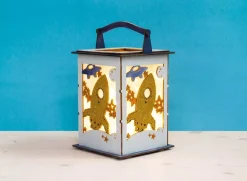 Kit 3D Farolillo Madera Cohete Rayher