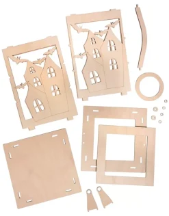 Kit 3D Farolillo Madera Murciélago Rayher