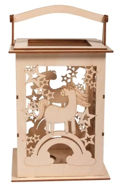 Kit 3D Farolillo Madera Unicornio Rayher