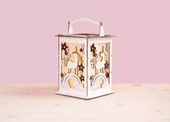 Kit 3D Farolillo Madera Unicornio Rayher