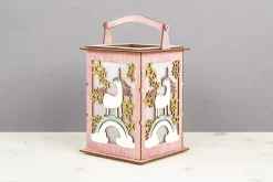 Kit 3D Farolillo Madera Unicornio Rayher