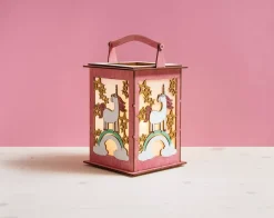 Kit 3D Farolillo Madera Unicornio Rayher