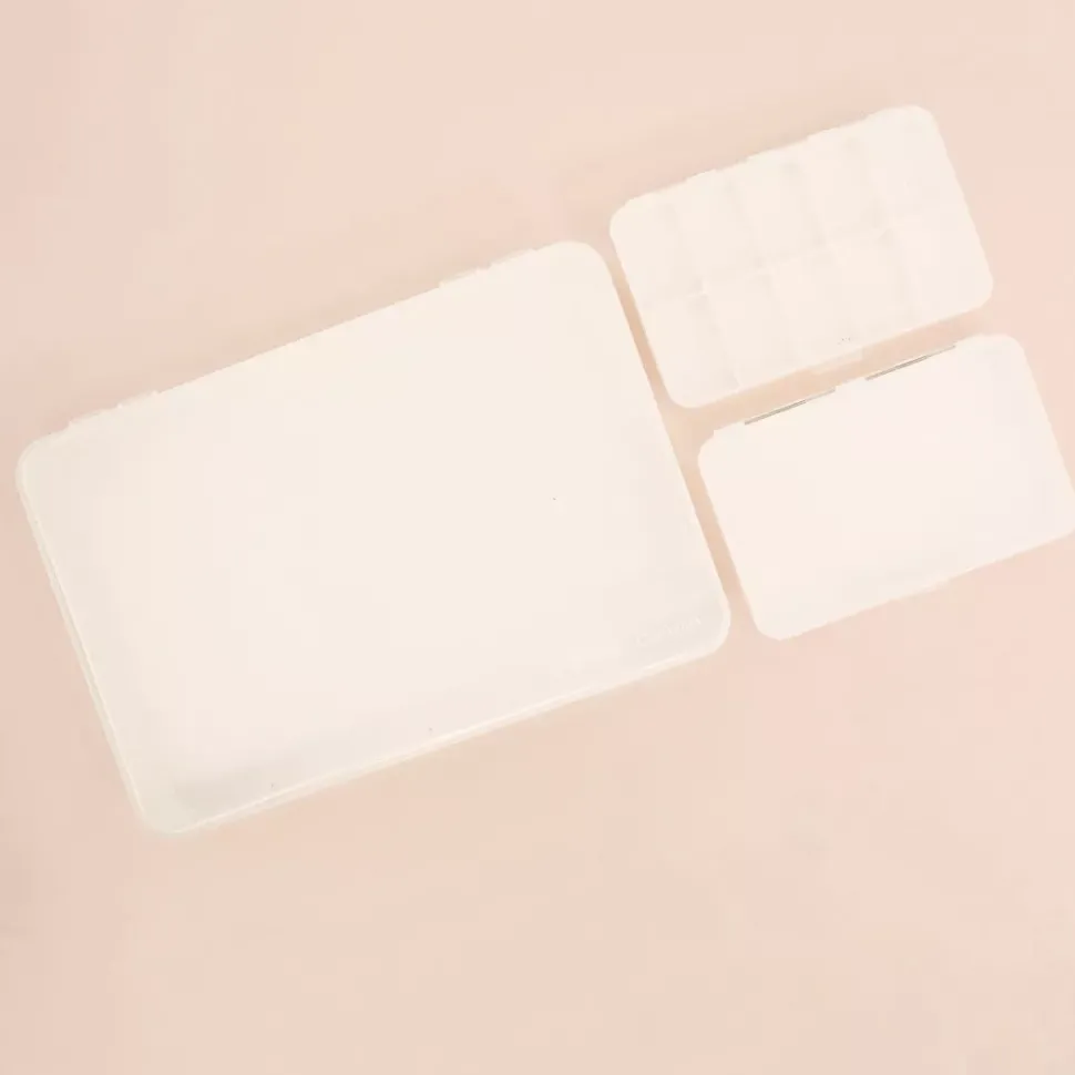Kit de 3 Cajas de Organización Blancas Craftelier