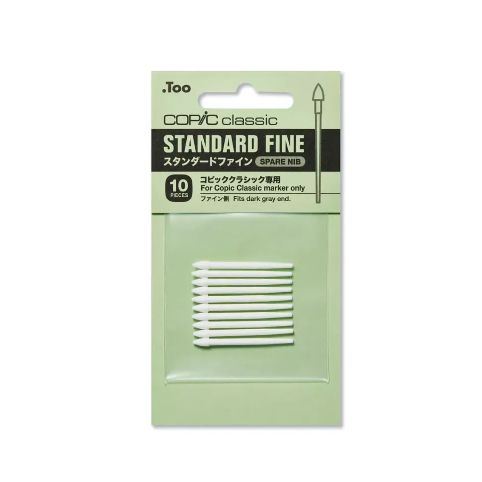 Kit de 10 puntas para rotulador Copic Standard Fine