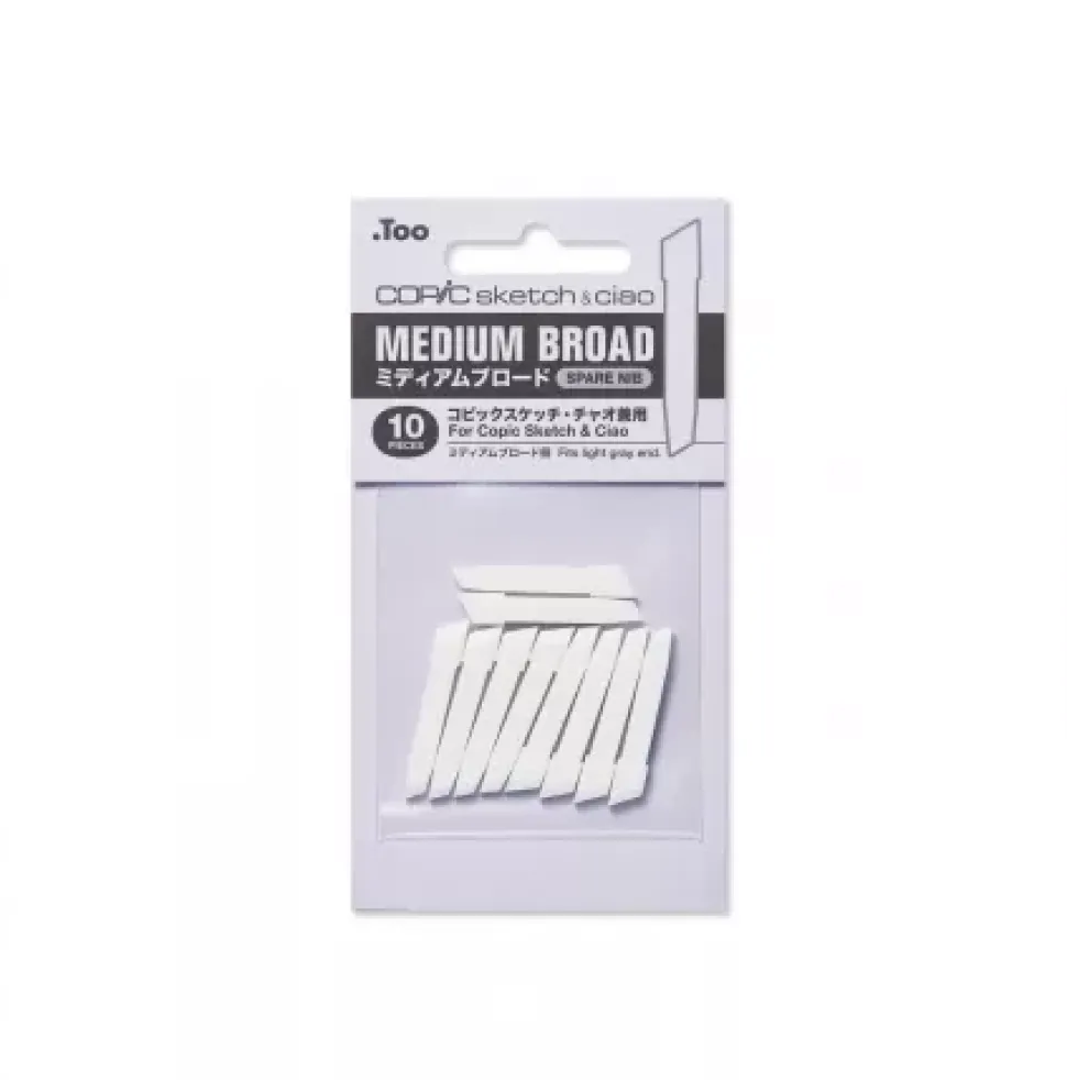 Kit de 10 puntas para rotulador Copic Medium Broad