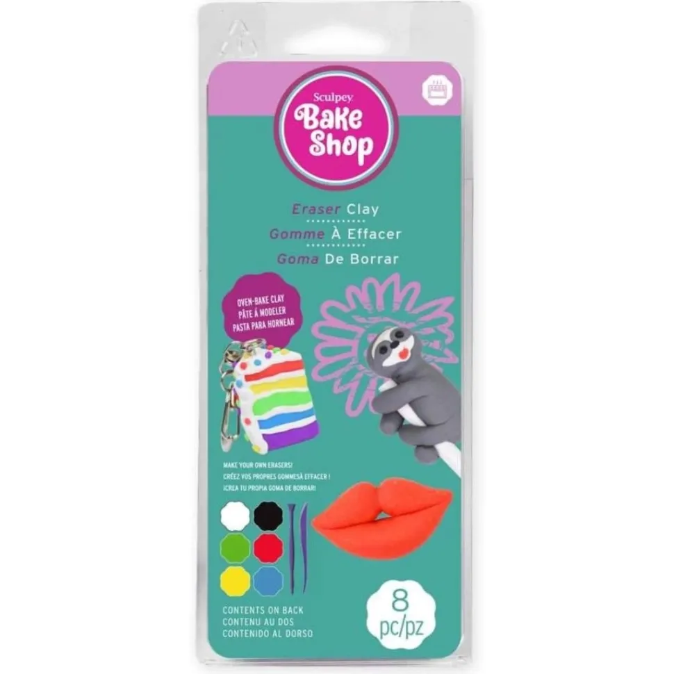 Kit de arcilla goma de borrar Bake Shop Sculpey
