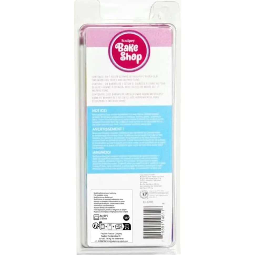 Kit de arcilla goma de borrar Bake Shop Sculpey