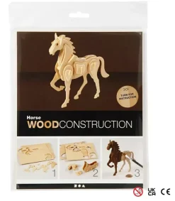 Kit de Construcción 3D Caballo Creativ Company