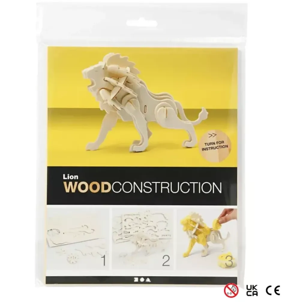 Kit de Construcción 3D León Creativ Company