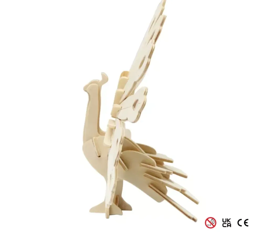 Kit de Construcción 3D Pavo Real Creativ Company