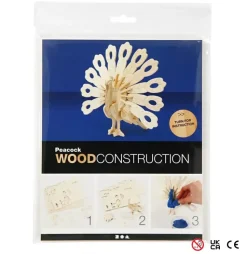 Kit de Construcción 3D Pavo Real Creativ Company