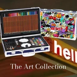 Kit de Dibujo 145 Piezas Gama Little Artist Grafitti Alex Bog