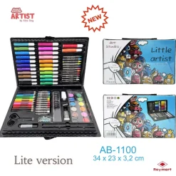 Kit de Dibujo 86 Piezas Gama Little Artist Plastic Box Alex Bog