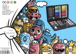 Kit de Dibujo 86 Piezas Gama Little Artist Plastic Box Alex Bog