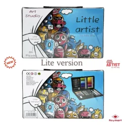 Kit de Dibujo 86 Piezas Gama Little Artist Plastic Box Alex Bog