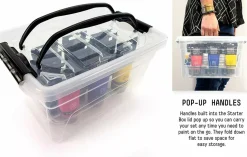 Kit de Iniciación 9 Acrílicos Basics + 6 Pinceles Liquitex