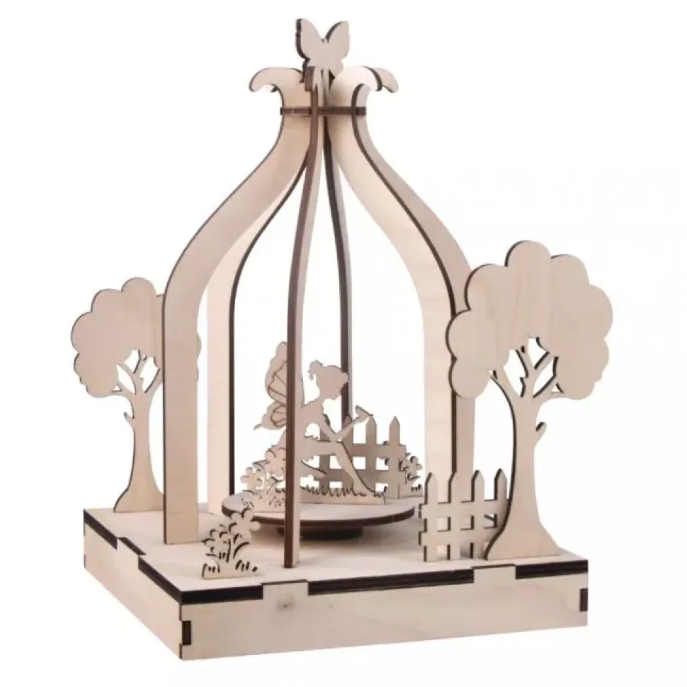 Kit de Madera 3D El Jardín de los Deseos Rayher