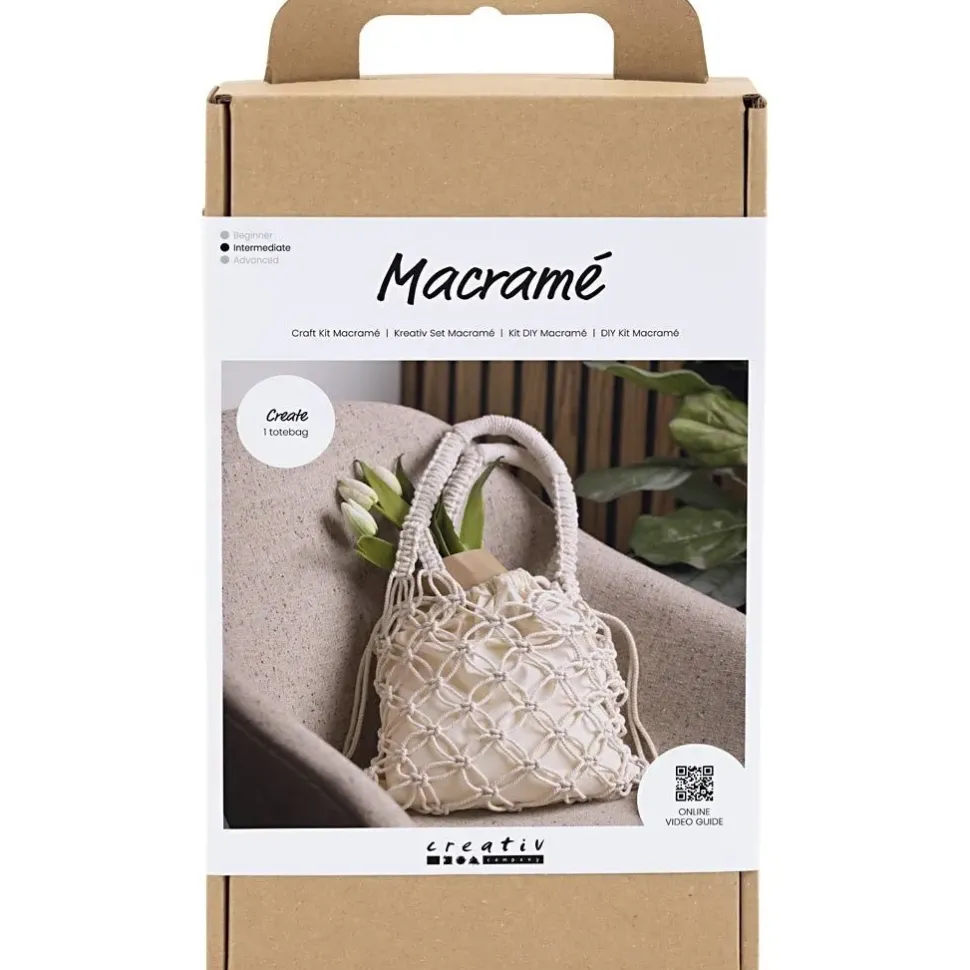Kit de manualidades bolsa de macramé Creativ Company
