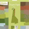 Kit de Papel para Origami Dino Avenue Mandarine