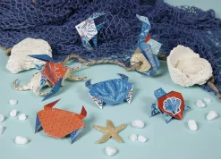 Kit de Papel para Origami Animales de Mar Clairefontaine
