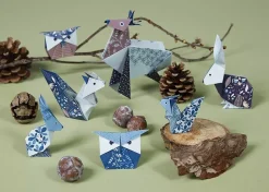 Kit de Papel para Origami Animales del Bosque Clairefontaine