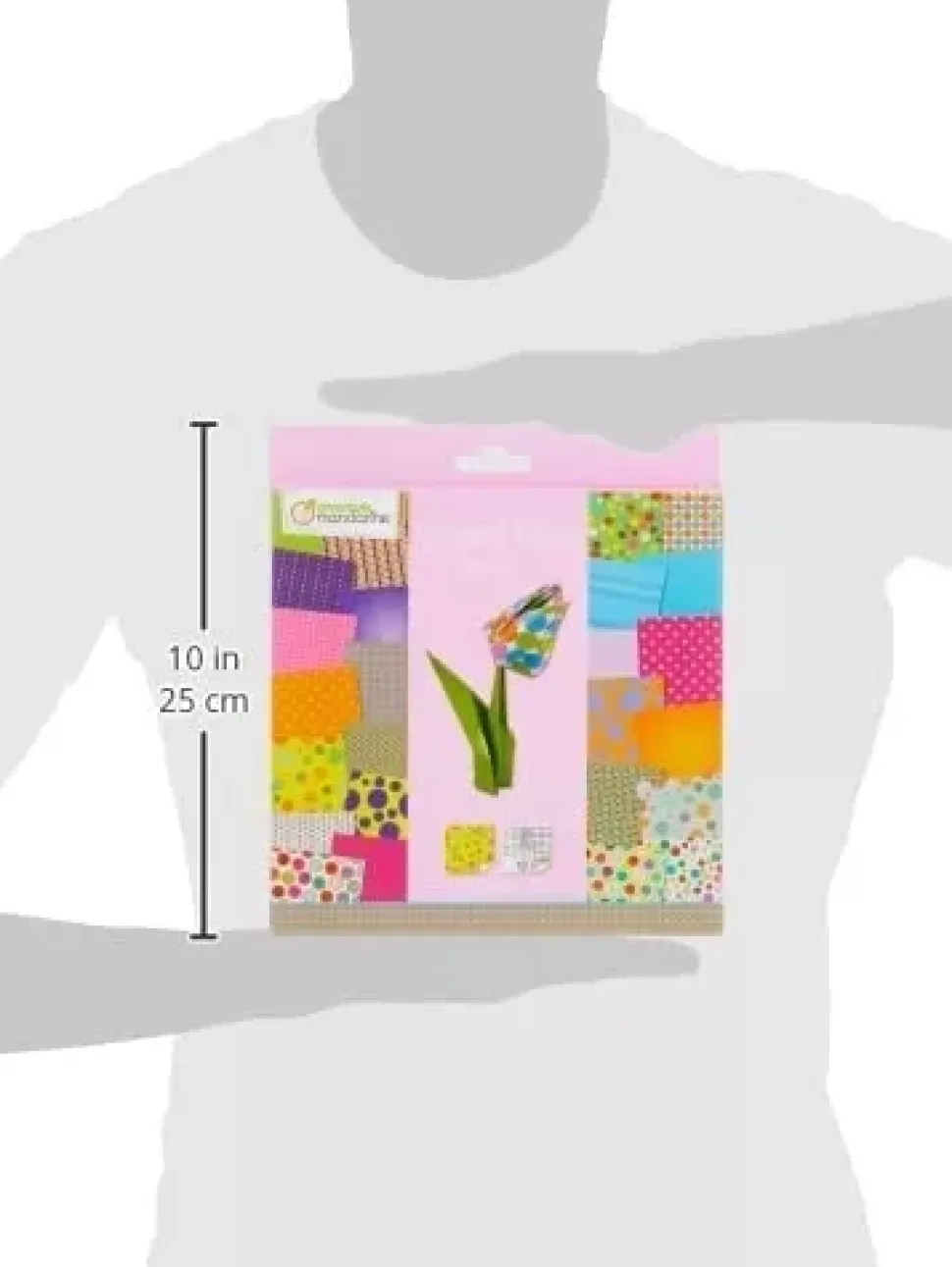 Kit de Papel para Origami Bubbles Avenue Mandarine