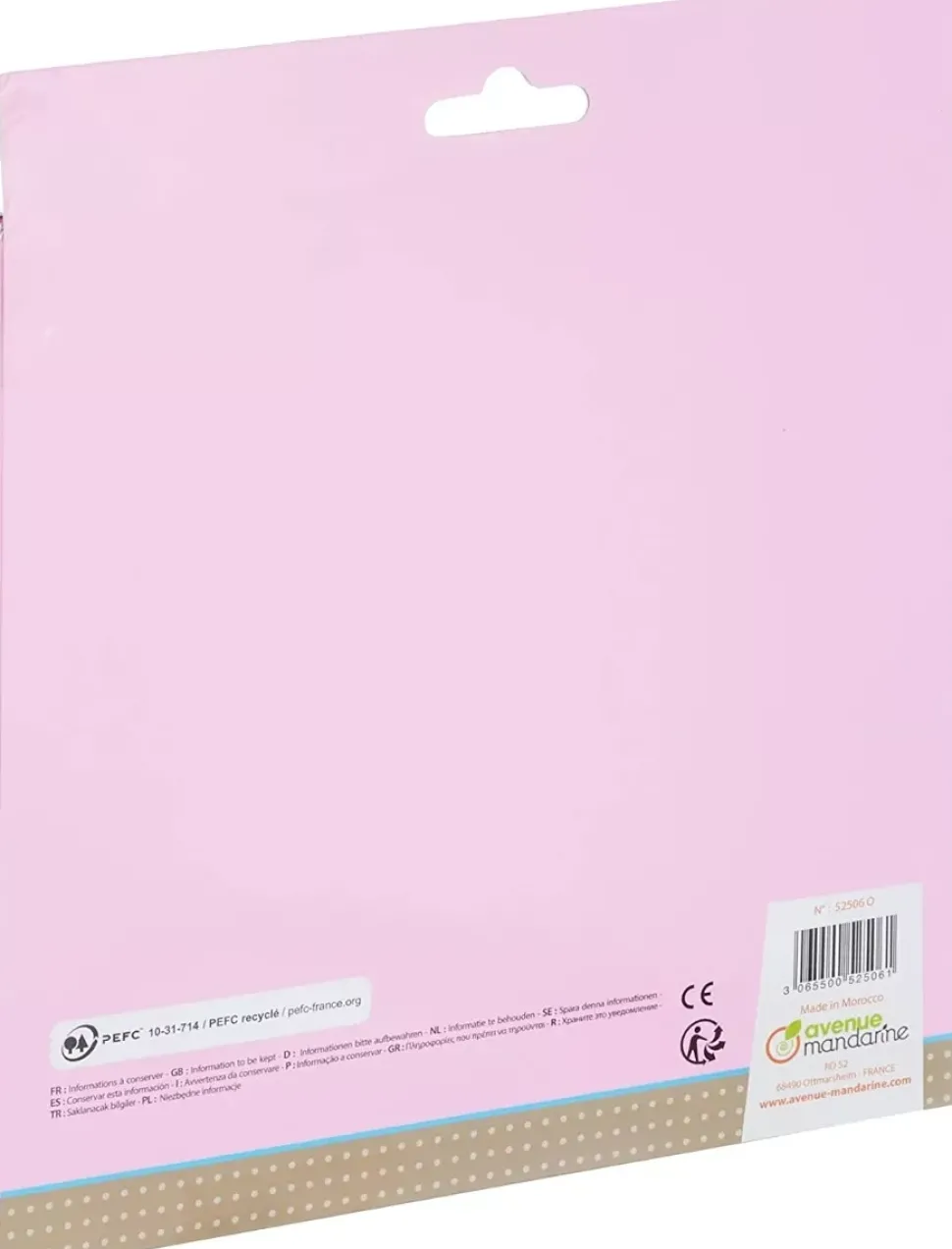 Kit de Papel para Origami Bubbles Avenue Mandarine