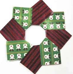 Kit de Papel para Origami Noel Avenue Mandarine