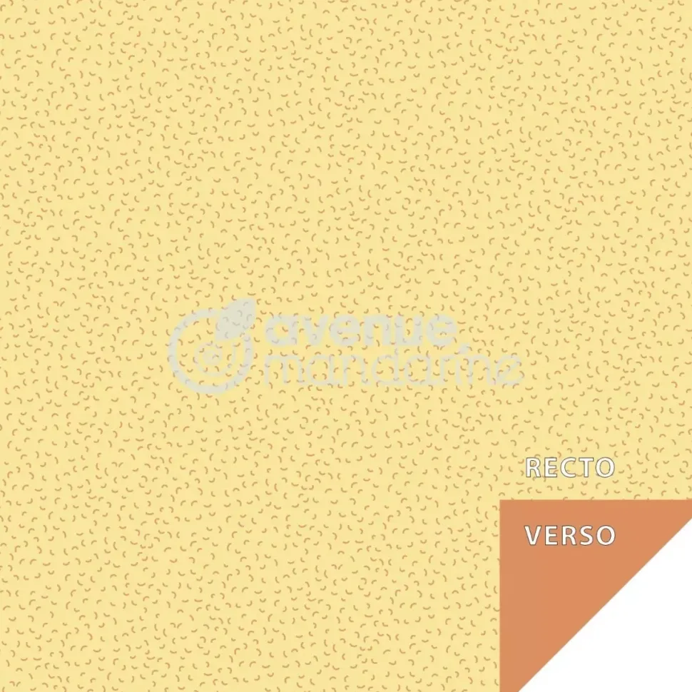 Kit de Papel para Origami Furs Avenue Mandarine