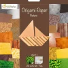 Kit de Papel para Origami Nature Avenue Mandarine