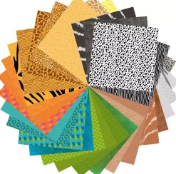 Kit de Papel para Origami Zoo Avenue Mandarine