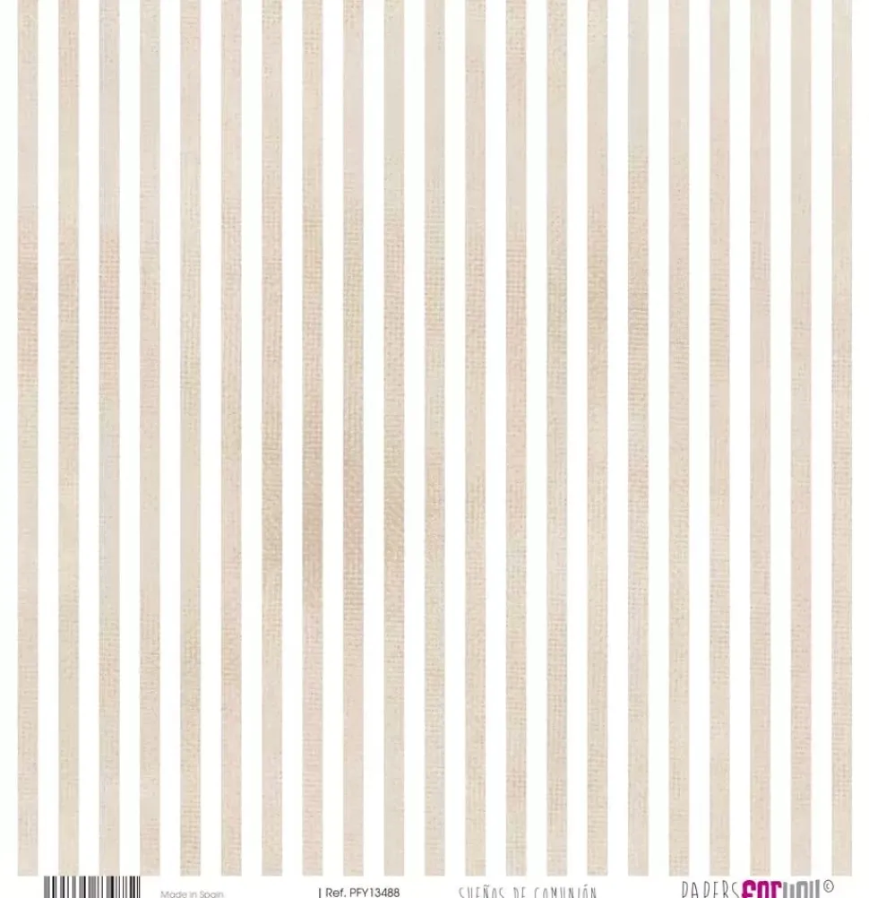 Kit de Papeles Vellum Niñas Sueños de Comunión PapersForYou 30x31cm