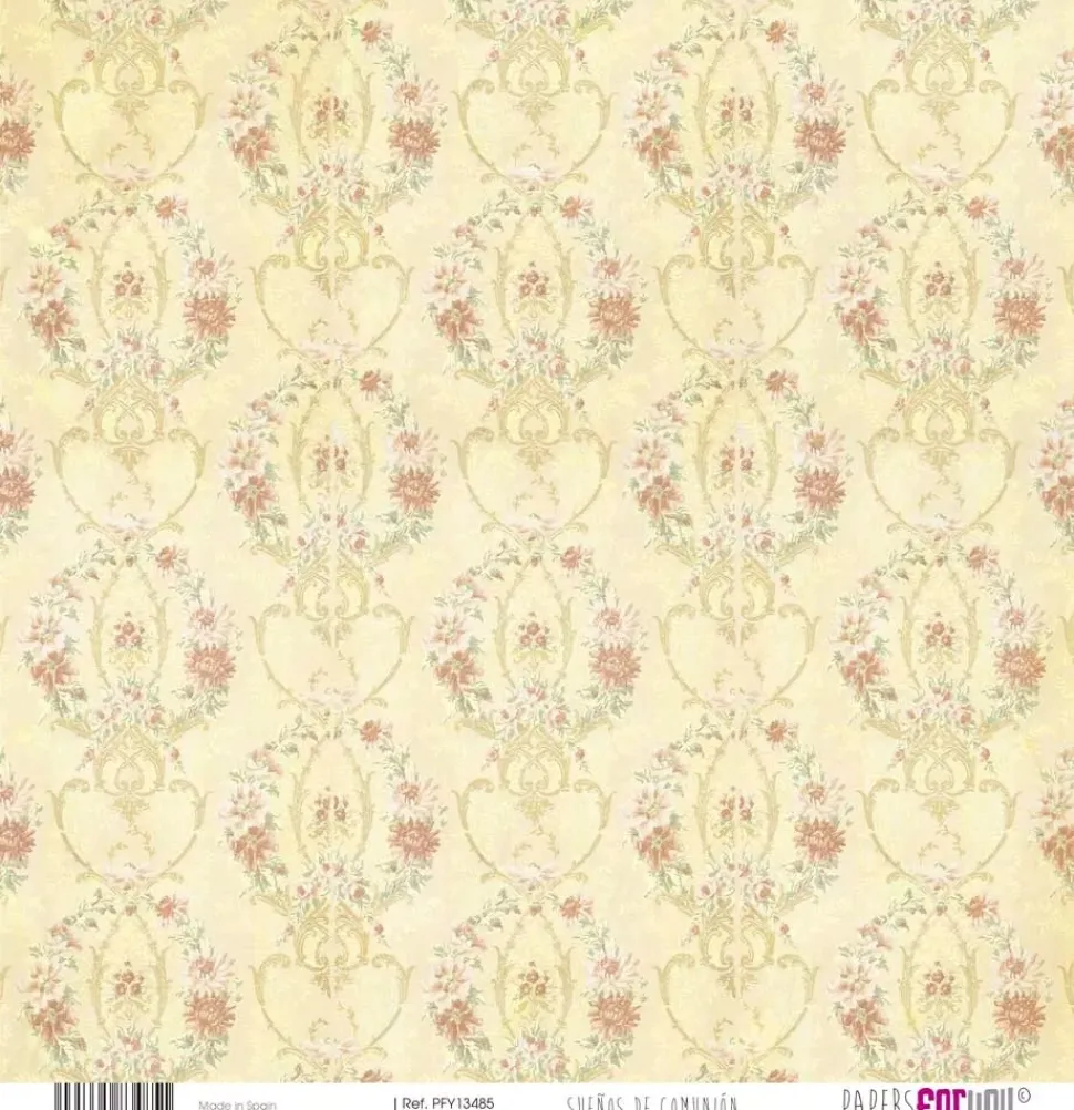 Kit de Papeles Vellum Niñas Sueños de Comunión PapersForYou 30x31cm