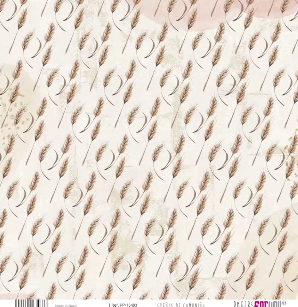 Kit de Papeles Vellum Niñas Sueños de Comunión PapersForYou 30x31cm