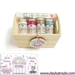 Kit de Pinturas Acrílicas Fantasía Artis Dayka