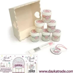 Kit de Pinturas Chalk Pastel Artis Dayka