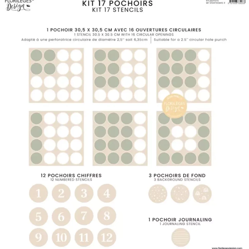 Kit de plantillas My Storyboard 3 Florilèges Design
