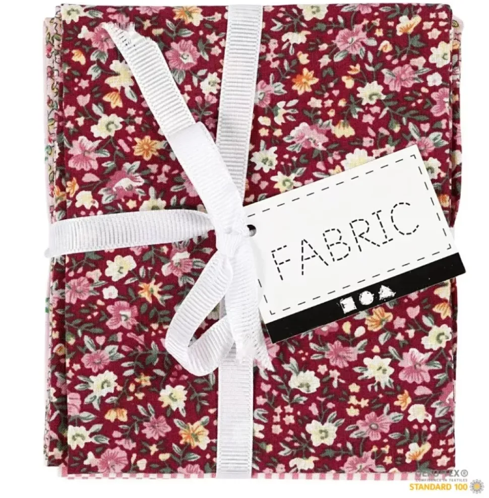Kit de Telas Para Patchwork Tonos Rosas Creativ Company