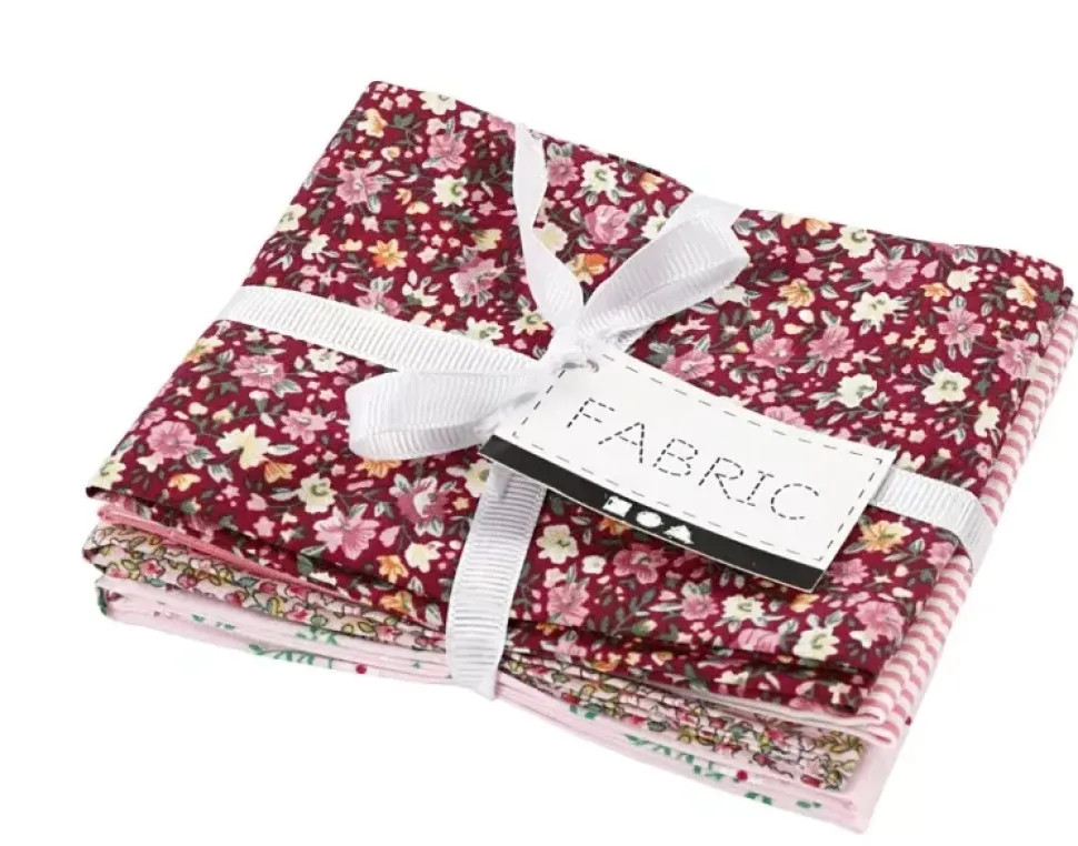 Kit de Telas Para Patchwork Tonos Rosas Creativ Company